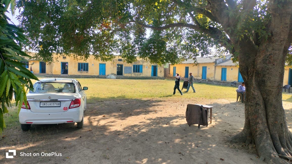 College Parking Area